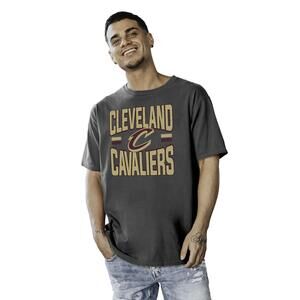 Blue 84 Nba Unisex Adult Nba T Shirt Ringspun Bold Black